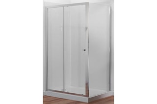 Paroi fixe Serenity Chromé