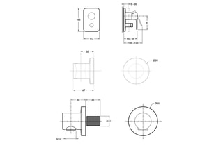 Ensemble de douche Modulo