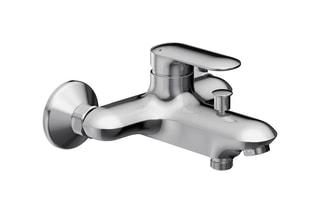 Mitigeur bain-douche mural NF Kumin Chromé