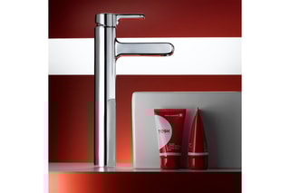 Mitigeur de lavabo haut Singulier Chromé