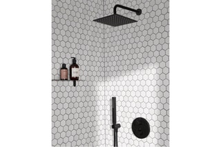 Mitigeur encastré thermostatique douche Metro - Noir