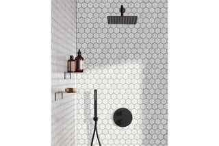 Mitigeur encastré thermostatique douche Metro - Noir