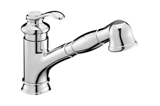 Mitigeur évier avec douchette Fairfax  - Chromé