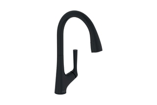 Mitigeur évier à douchette extractible Forte - Noir