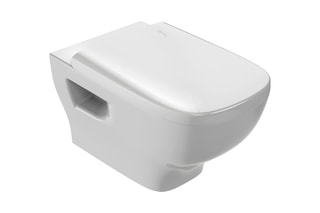 Pack WC suspendu en céramique Struktura - Blanc