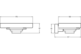 Porte-savon Eo Chromé