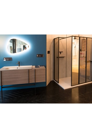 Crochet porte-serviettes pour paroi de douche en verre trempé Nouvelle Vague