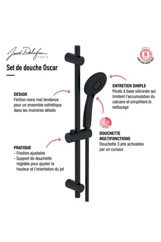 Ensemble de douche Oscar