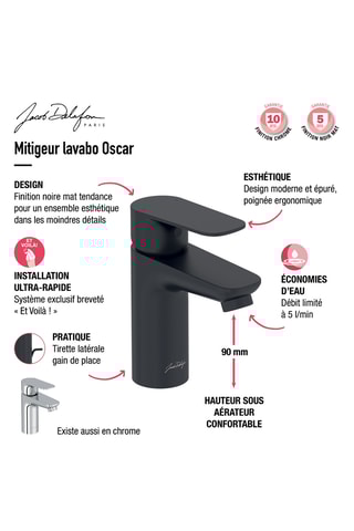 Mitigeur lavabo Oscar