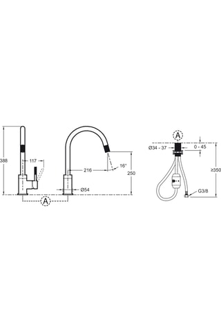 Mitigeur pour évier Edgar