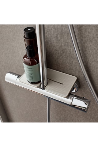 Colonne de douche thermostatique avec mitigeur et inverseur