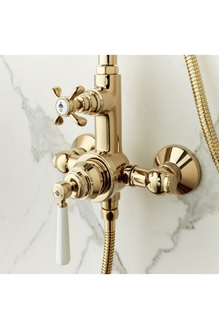 Colonne de douche avec mitigeur Cléo 1889