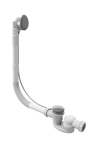 Baignoire encastrée 2-en-1 avec vidage