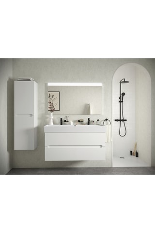 Armoire de toilette 2 portes Ola Up - 40 x 140 x 31,6 cm