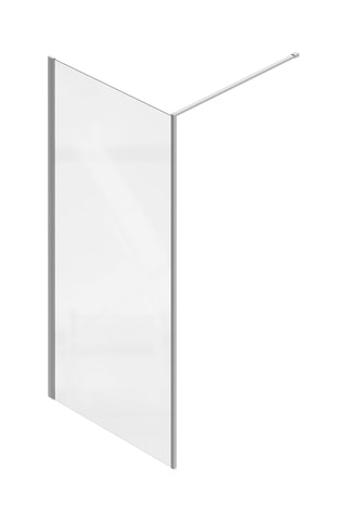 Paroi de douche à l'italienne en verre trempé Serenity