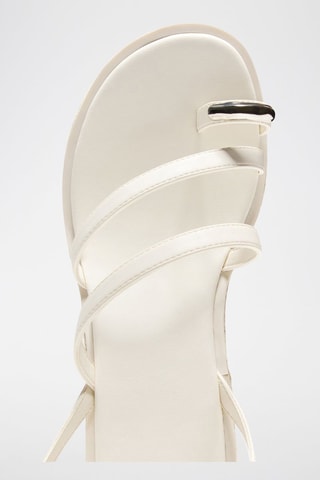 Sandales compensées - Blanc