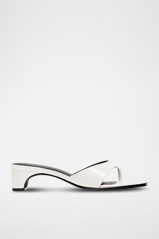 Sandales à talons - Blanc