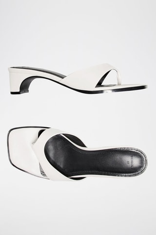 Sandales à talons - Blanc