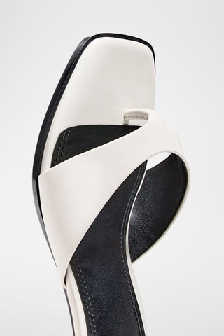 Sandales à talons - Blanc