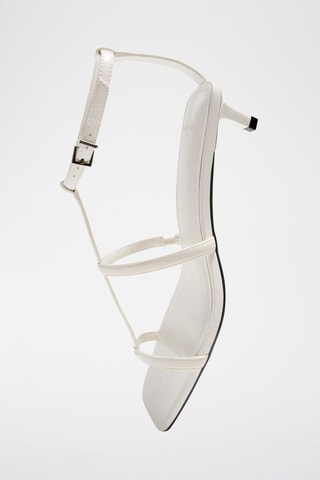 Sandales à talons - Blanc
