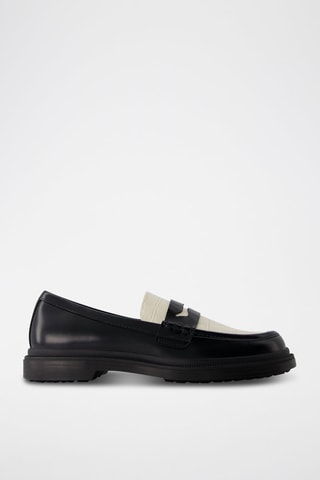 Mocassins - Noir et blanc
