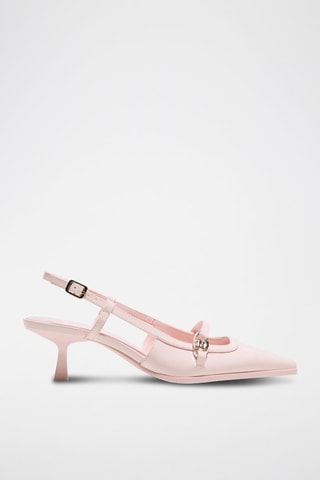 Escarpins vernis - Rose poudré