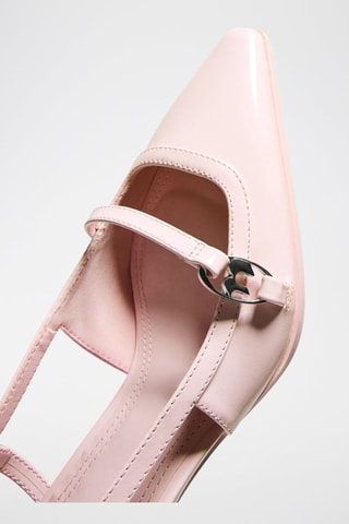 Escarpins vernis - Rose poudré