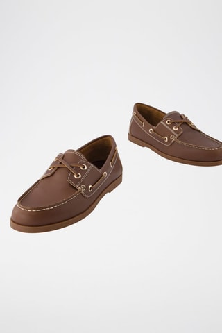 Chaussures bateau - Marron