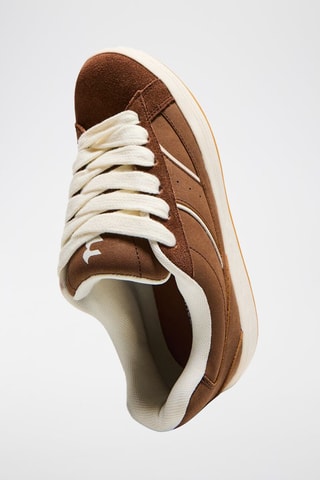 Baskets - Marron et blanc