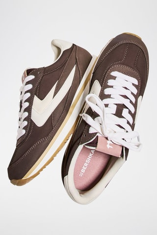 Baskets - Marron et blanc