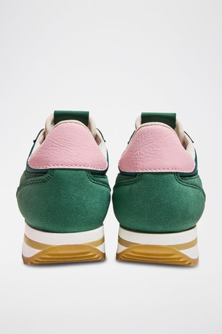 Baskets - Vert et rose