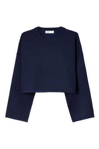 Pull court - Bleu marine