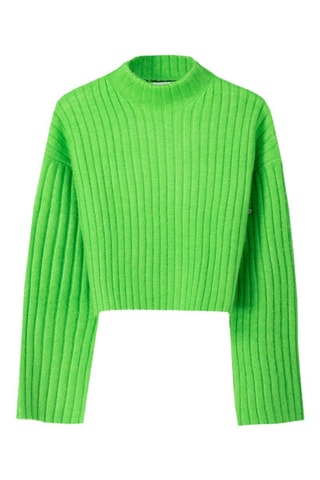 Pull oversize - Vert fluo