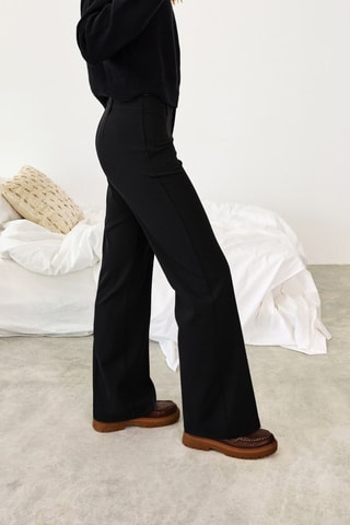 Pantalon bootcut - Noir
