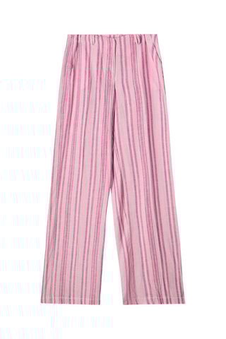 Pantalon en lin - Rose
