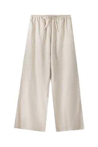 Pantalon en lin - Ecru