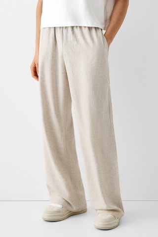 Pantalon en lin - Ecru