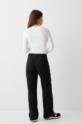 Pantalon cargo - Noir