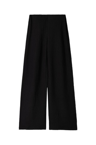 Pantalon wide legs - Noir