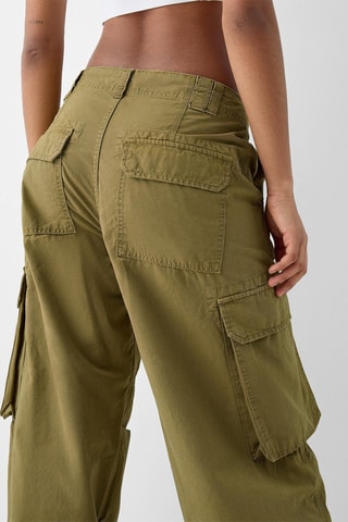 Pantalon cargo - Vert