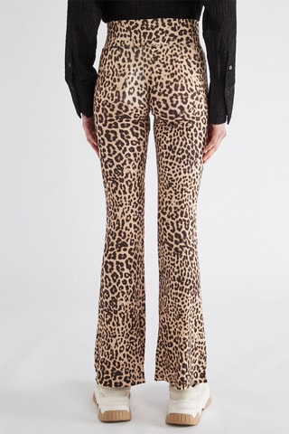 Pantalon flare - Marron