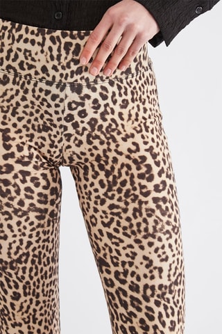 Pantalon flare - Marron