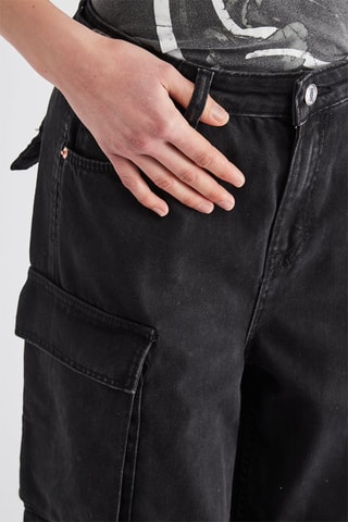 Pantalon cargo - Noir
