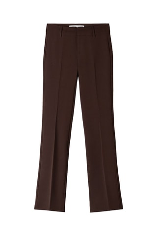 Pantalon flare - Marron