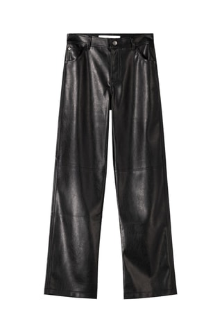 Pantalon straight - Noir