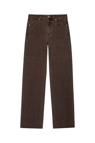 Jean straight - Marron