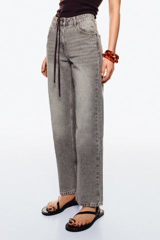 Jean straight - Gris clair