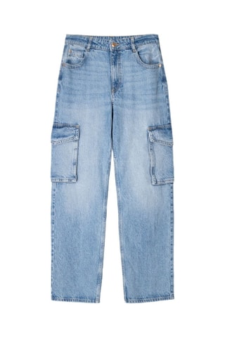 Jean cargo - Bleu clair