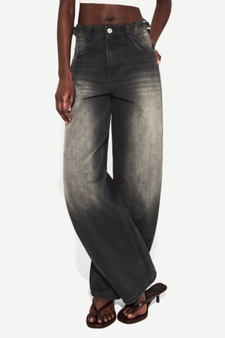 Jean ballon - Marron