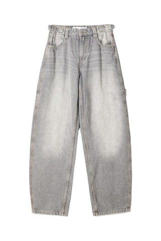 Jean ballon - Gris clair